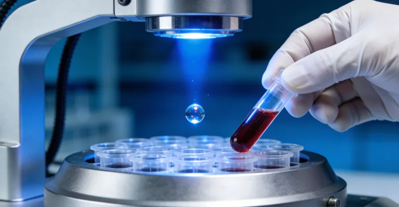 莱州基因检测DNA双螺旋抽象示