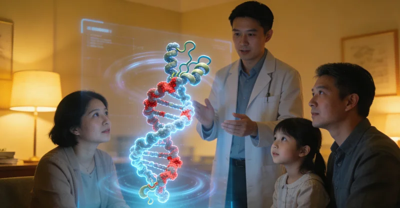 鹰潭女性与医生沟通家族遗传风险