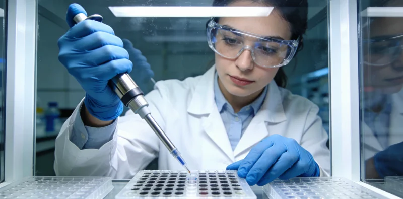 乌兰浩特护士为患者进行基因检测