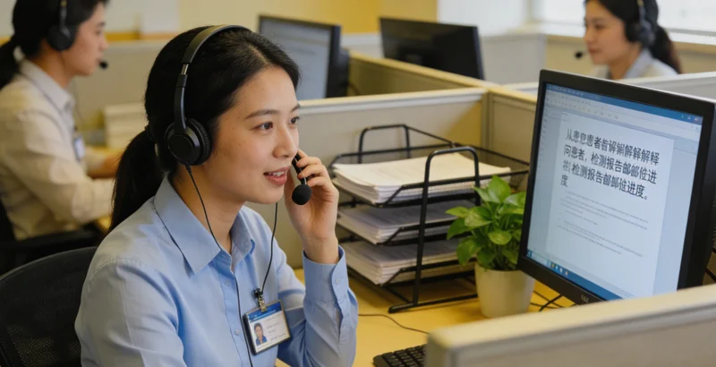 广汉居民查看基因检测报告与医生