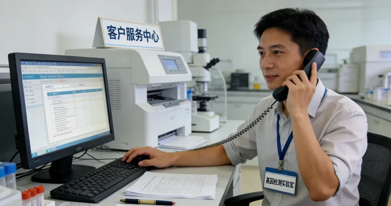 正镶白医生为居民解读基因检测报