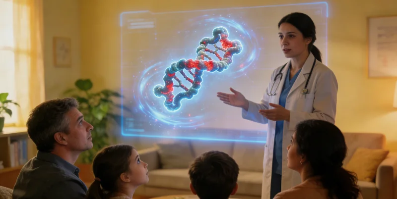 巴中遗传咨询师与家庭沟通视网膜