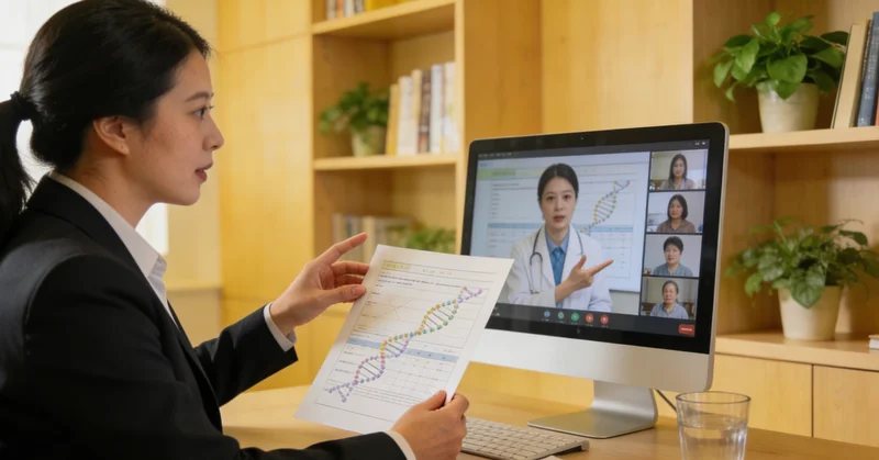 开远专业人员解读基因检测报告