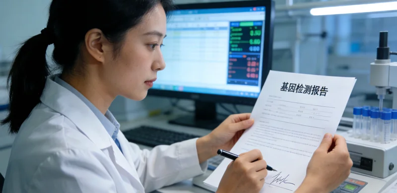 弥勒遗传咨询师为市民一对一解读