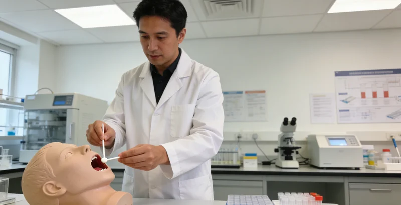 阿右旗家庭在听取遗传咨询师解读