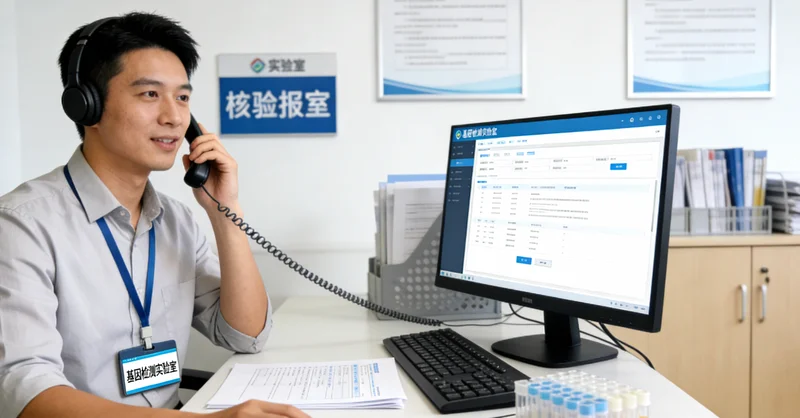 海西州医生与患者进行遗传咨询和