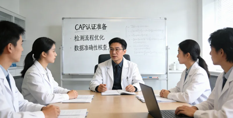 海东医院内镜中心医生正在进行高