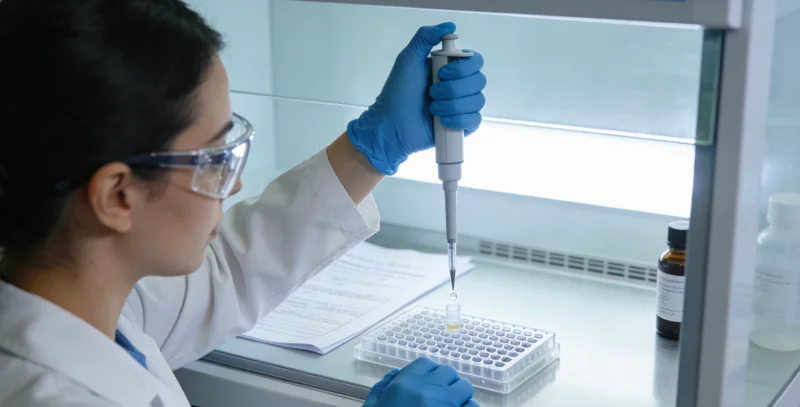 滨州基因检测实验室仪器工作场景