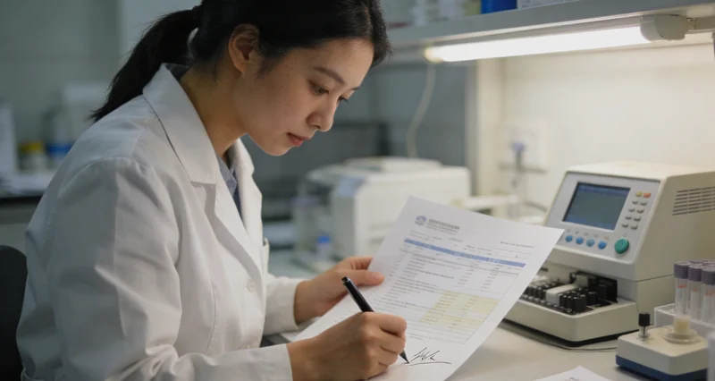 德宏居民查看基因检测报告并咨询