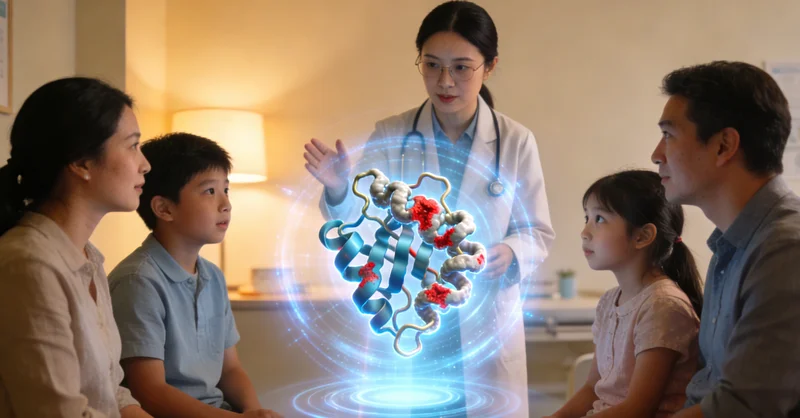 正镶白旗医生为居民解读基因检测