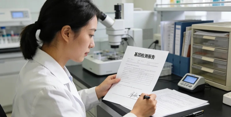 深圳医生与患者共同查看并解读基