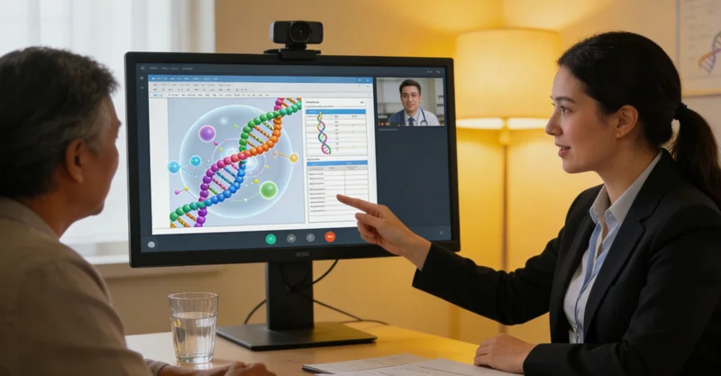 达州医生为家庭解读基因检测报告