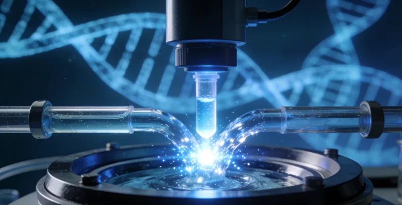 象征汨罗家庭健康未来的DNA与