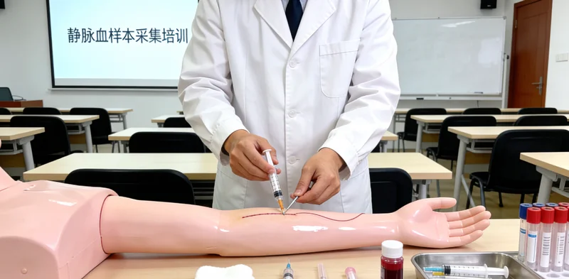 七台河市民接受基因检测静脉采血