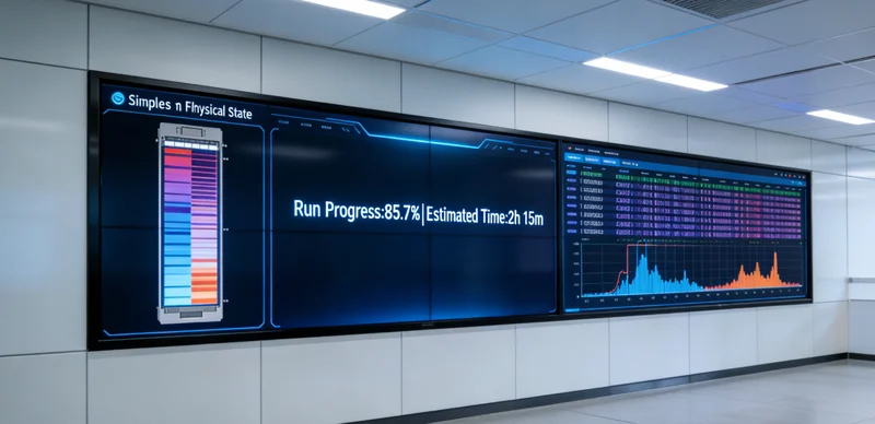 高科技基因测序实验室内部工作场