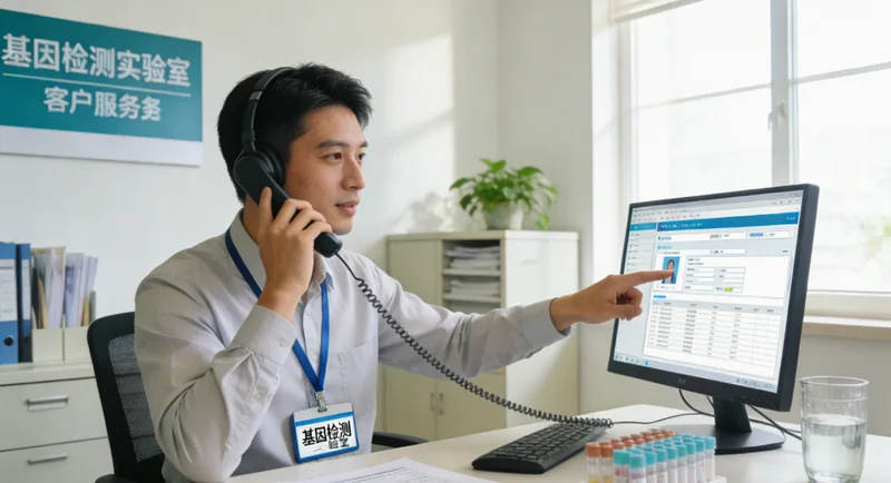 常德女性在医院进行遗传咨询