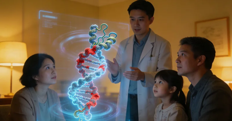 内江家庭接受基因检测报告专业解