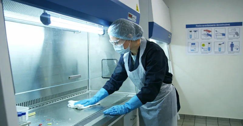 广州实验室DNA双螺旋结构微观