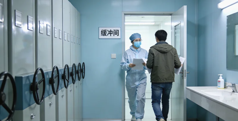 开原女性与医生共同查看基因检测