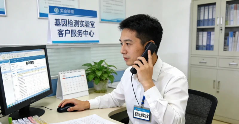 洪江备孕女性与咨询师查看基因检