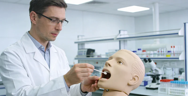 巢湖地区无创基因检测采样过程示