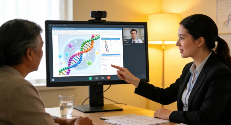 百色家庭遗传咨询示意图