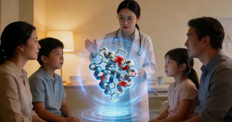 七台河遗传咨询师向家庭解读FA