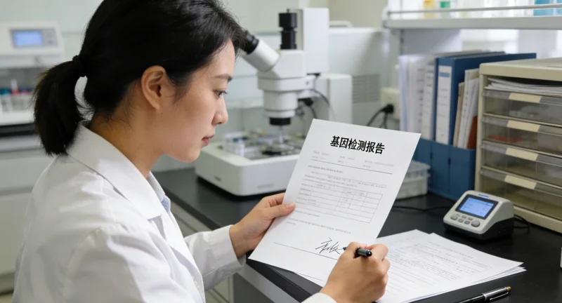 明光RB1基因检测报告解读示意