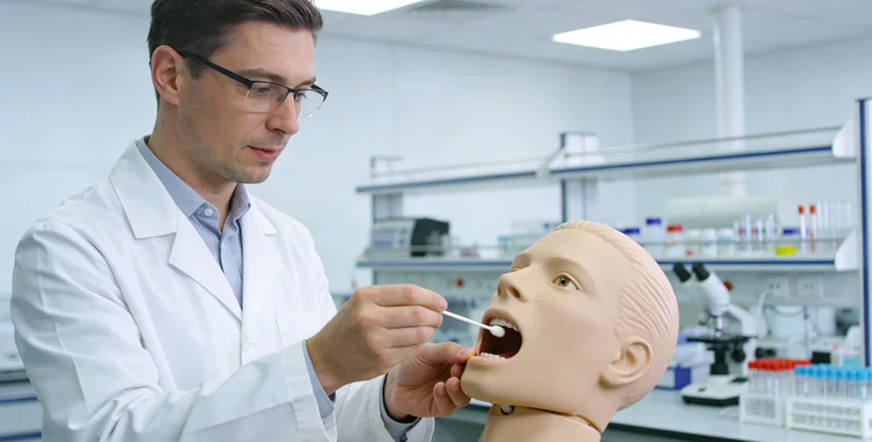 佛山基因检测采样流程示意