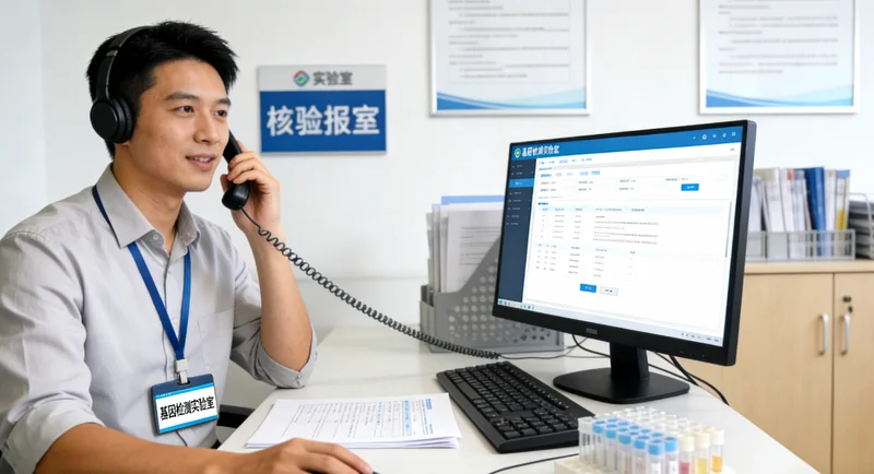 廉江遗传咨询师为家庭解读基因检