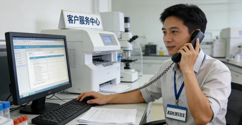 兴平遗传咨询门诊医生与患者沟通