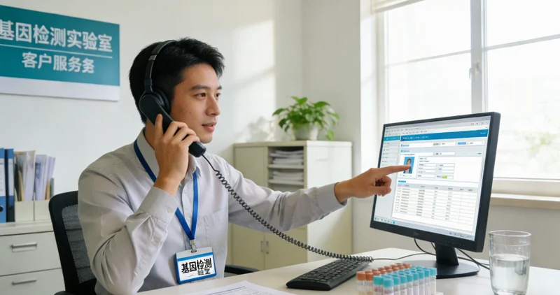 厦门家庭共同查看基因检测报告并