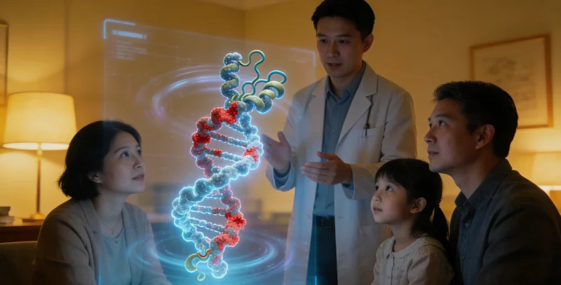 察右后旗医生进行遗传咨询报告解