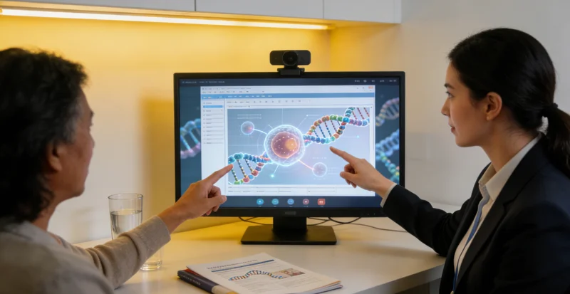 乐陵家庭与医生进行遗传咨询沟通