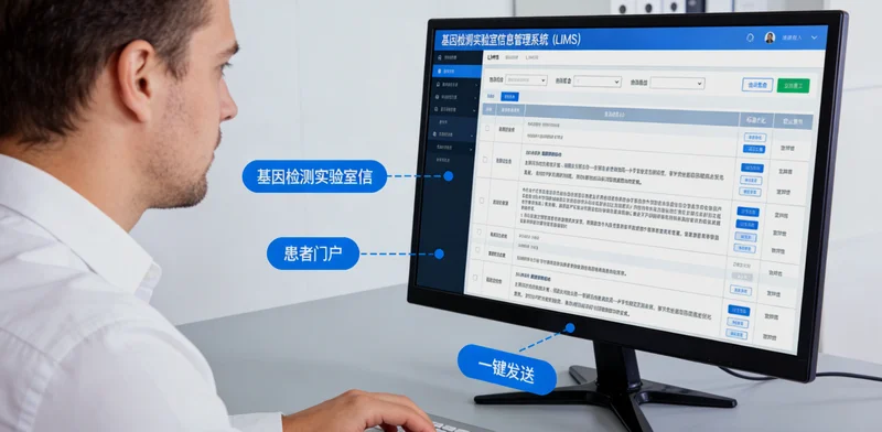 医生与武汉患者解读基因检测报告