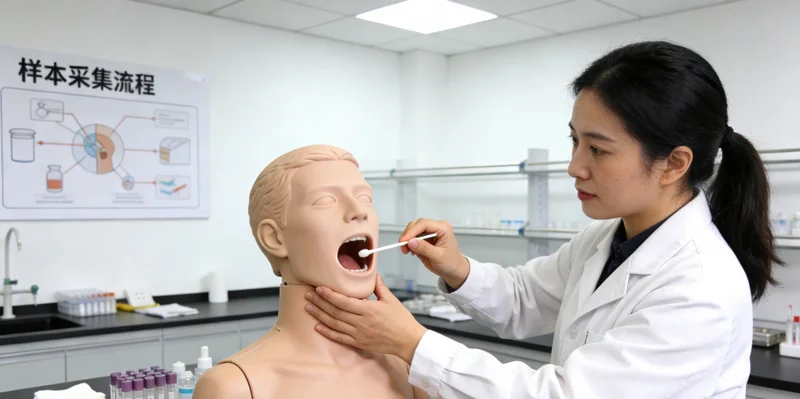 新左旗居民进行无痛基因检测采样