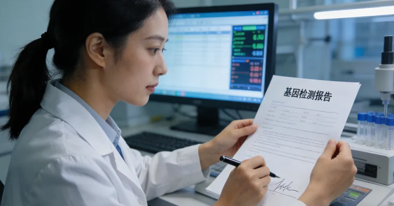 葫芦岛专业顾问解读基因检测报告