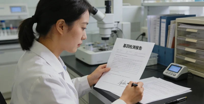 大石桥家庭进行遗传咨询和查看基