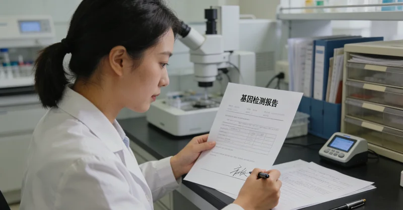 化州基因检测报告与DNA科学示