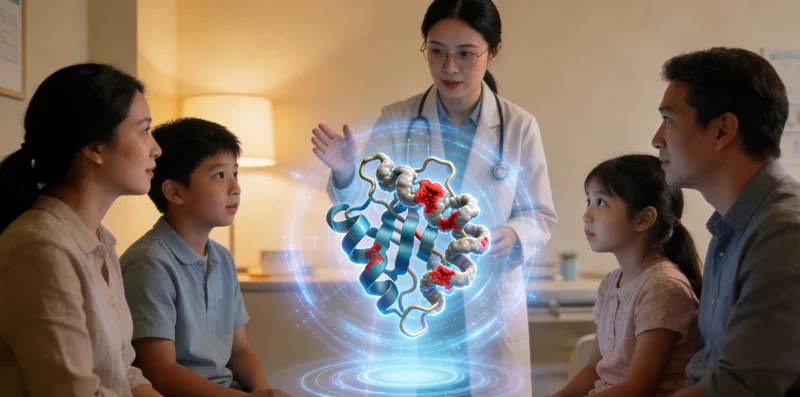 彬州医生与患者沟通基因检测报告