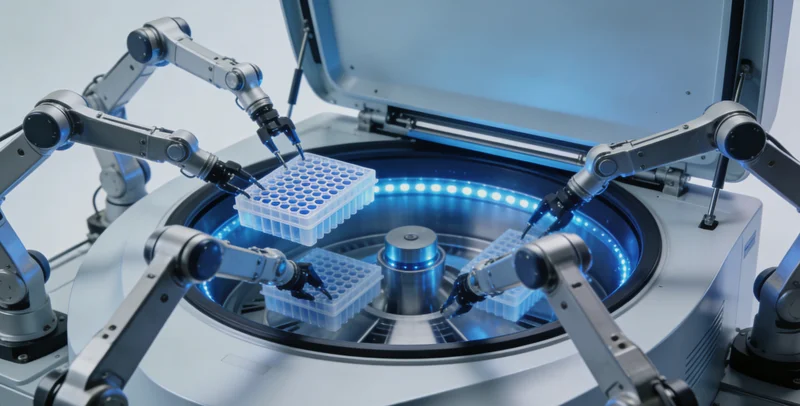 专业基因检测实验室内部高通量测