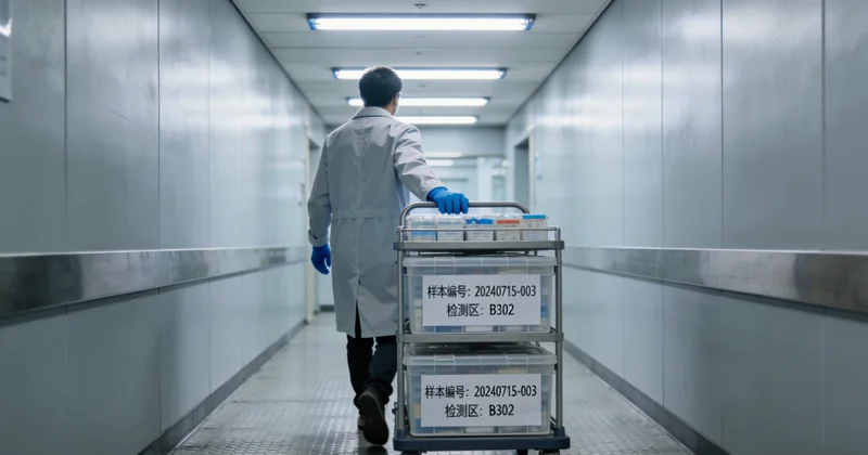 库伦市民接受定期肠镜检查示意图