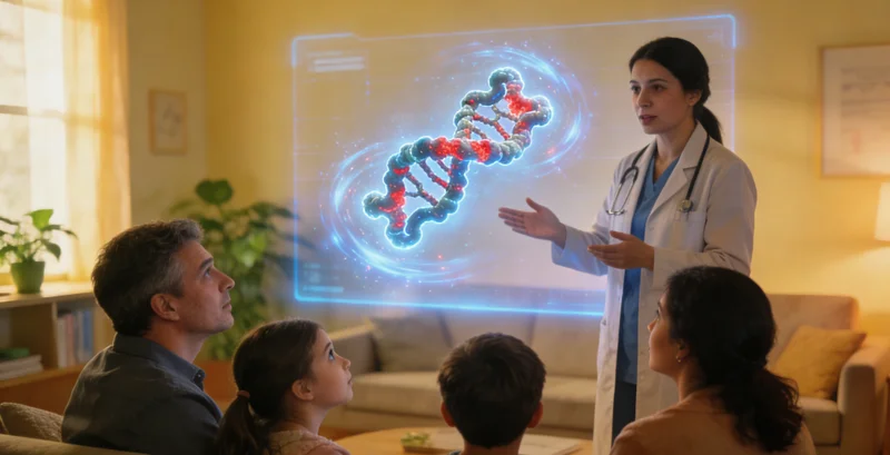 定西遗传咨询医生与女性沟通家族