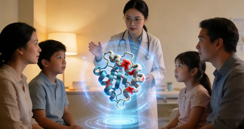 霍尔果斯遗传咨询医生与家庭成员