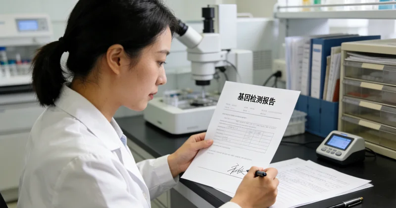 当阳遗传咨询师解读基因检测报告