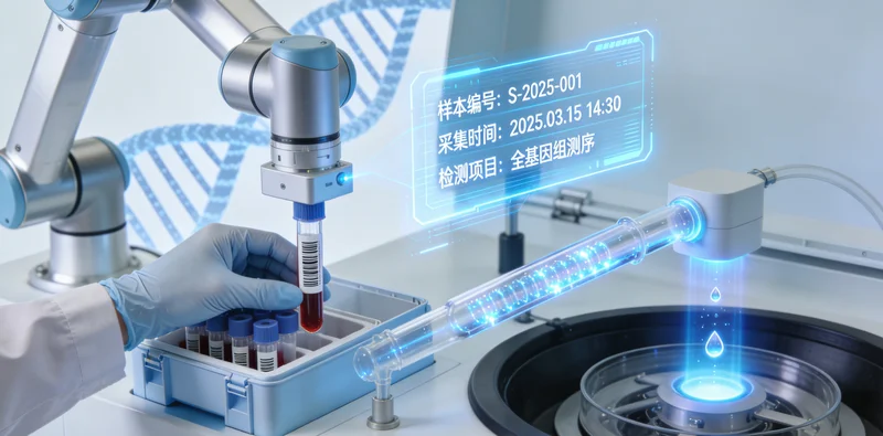 医生为临夏州居民解读基因检测报