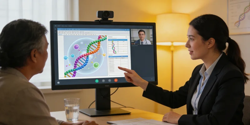 常熟医生为市民解读基因检测报告