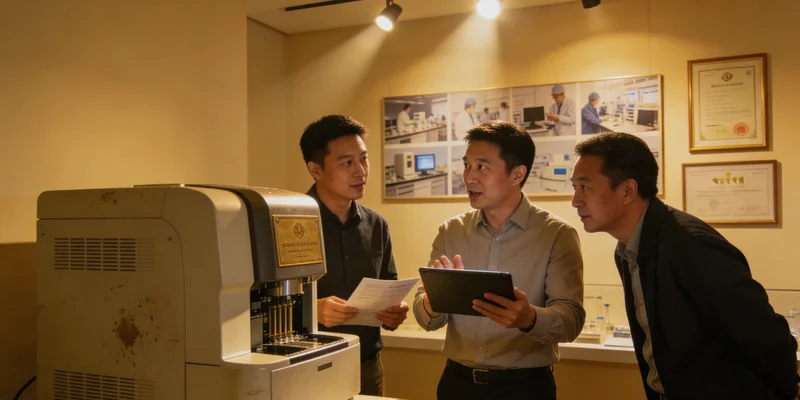 百色市民在医院健康管理中心进行