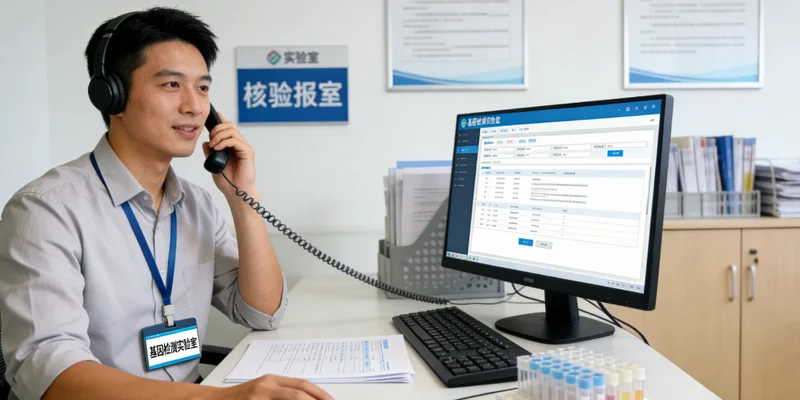 晋城医院基因检测咨询与采样场景