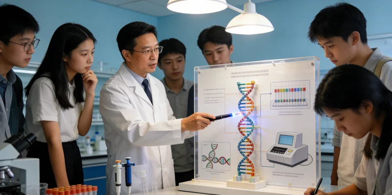 甘南家庭在讨论健康与遗传话题